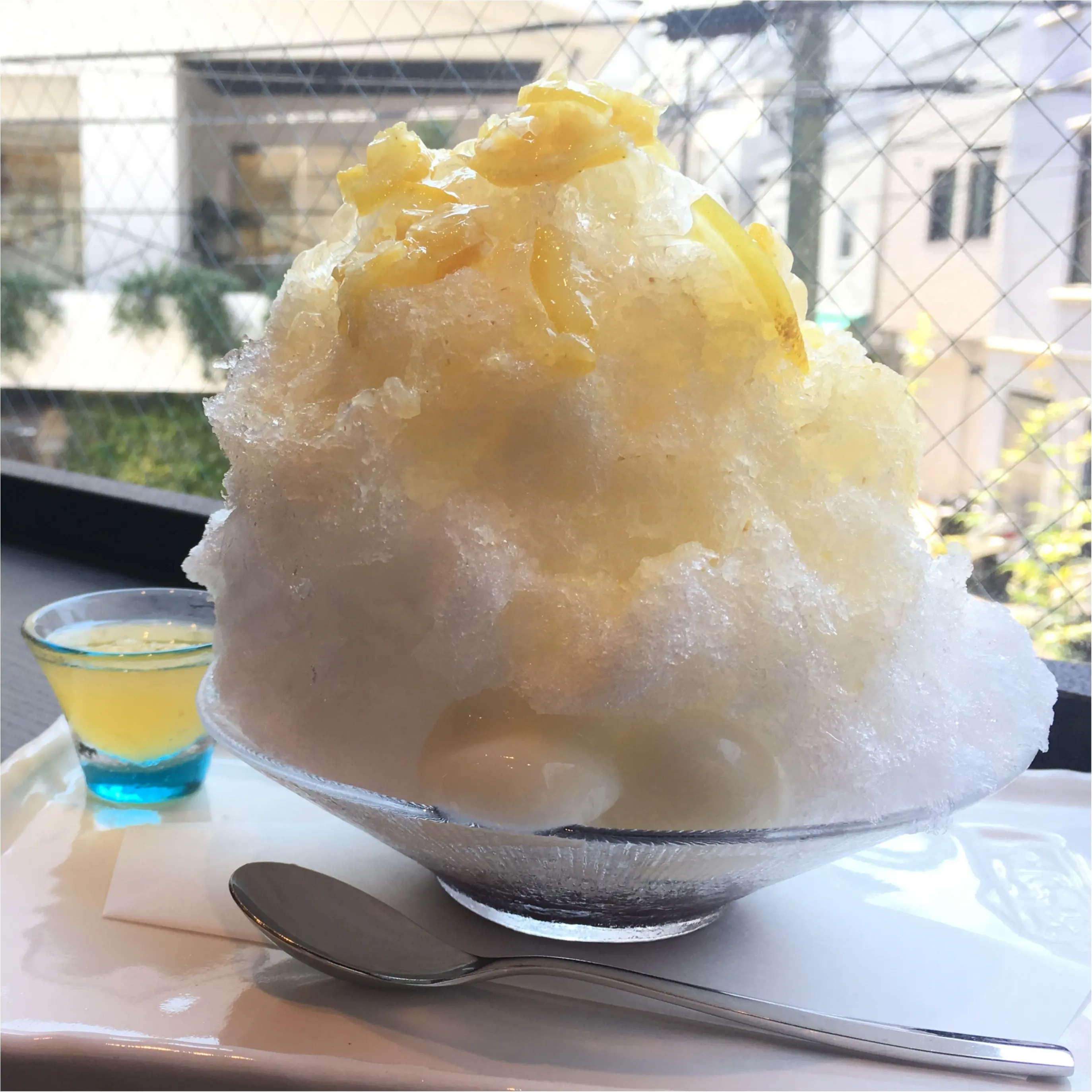 【期間限定】神奈川県産湘南ゴールドを使ったサッパリかき氷が絶品過ぎる!!和菓子屋さんのかき氷_5