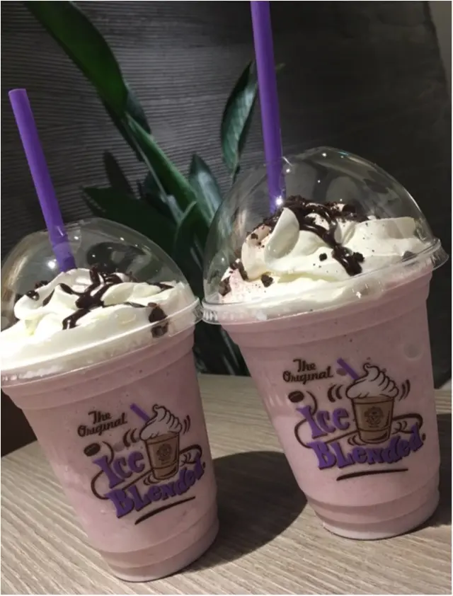 あの味が帰ってきた〜!!昨年の人気No.1のドリンクが復活!一度は飲みたいムラサキイモアイスブレンディッド♡_6