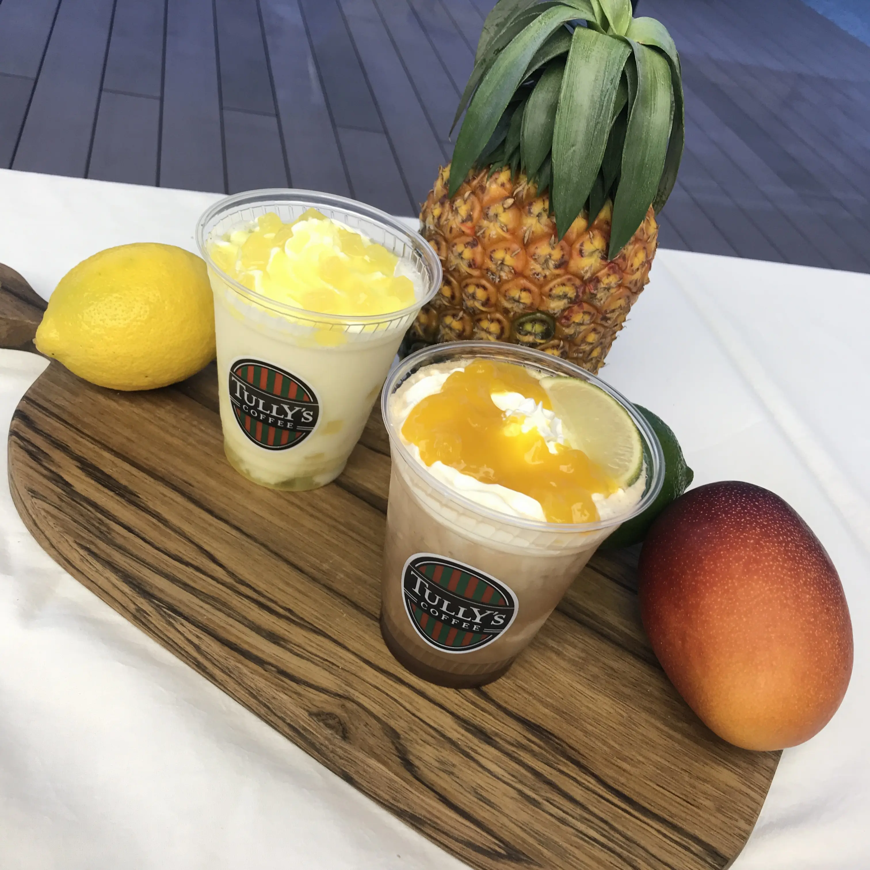 【本日発売! TULLY’S COFFEE 新作 を徹底解説!】トロピカルドリームスワークル と瀬戸内 ナタデココ瀬戸内レモンスワークル を飲みてみた【モアハピ部インフルエンサーセミナー2019】_3