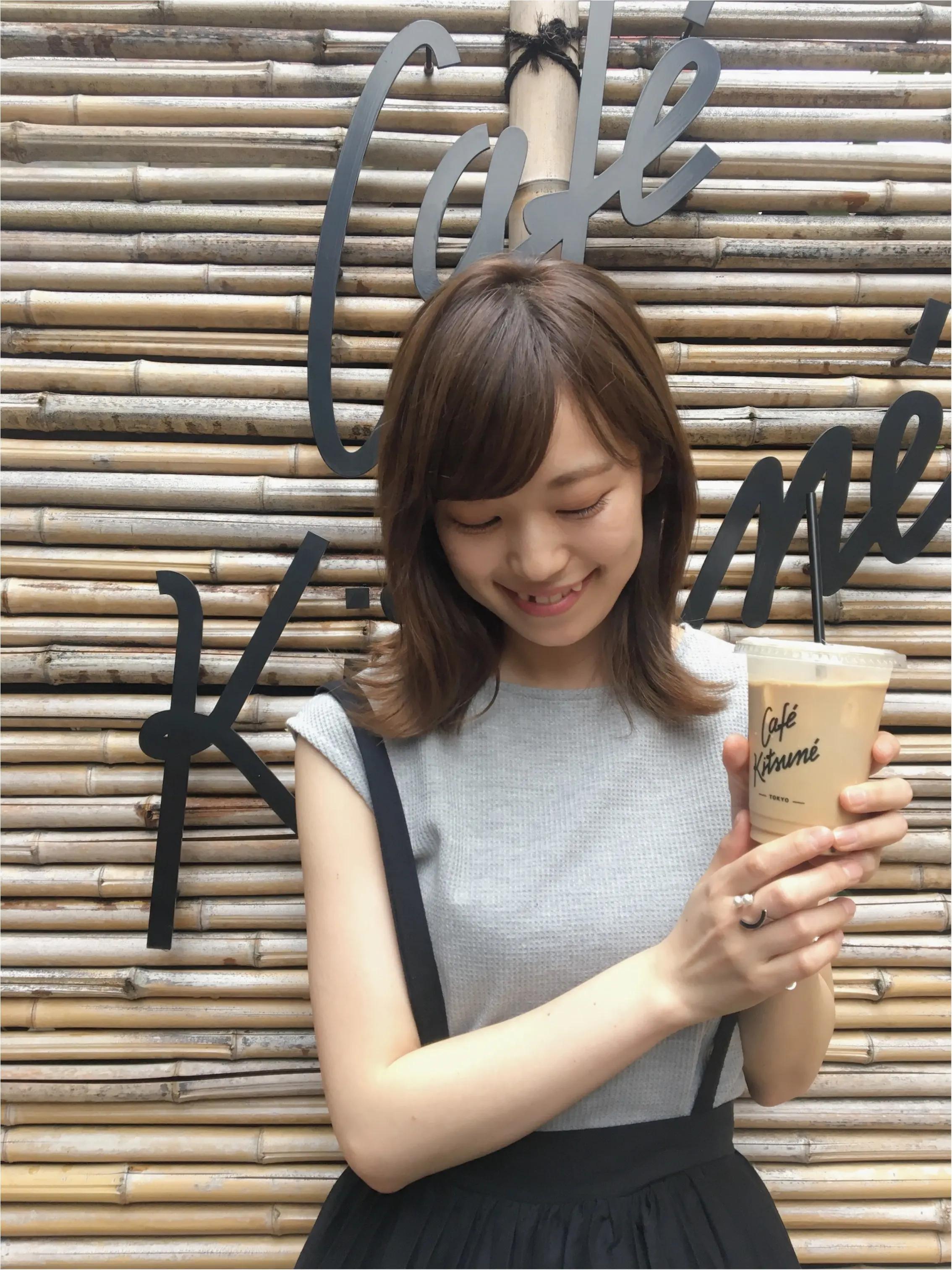 ★表参道にいったらココに行くべし!『cafe kitsune』の京都のような和空間で癒しタイム!_2