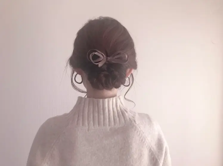 【#3coins】冬気分♡ ベロアシリーズピアスとモカ色ヘアアクセが可愛い!_4