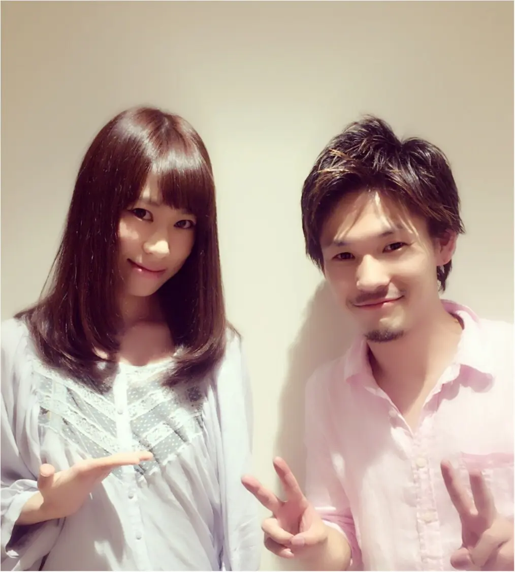 パサパサ傷んだ髪がカット&カラーで艶髪に★★★_1