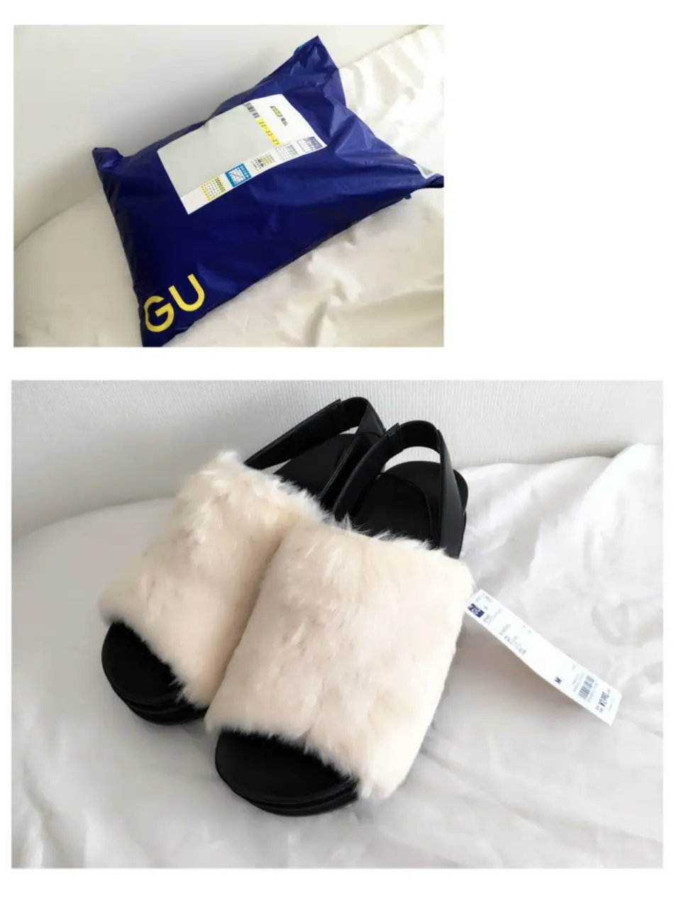 ♡完売大人気【GUファーサンダル1990円】オシャレに秋を先取りしちゃおう♡モアハピ◡̈のぞみ♡_3
