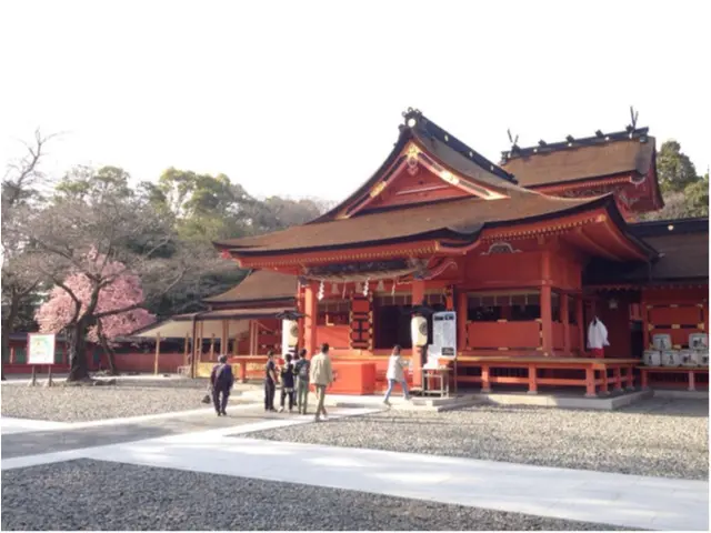 境内から富士山が見える♡全国1,300社ある浅間神社の総本社【富士山本宮浅間大社】に初詣に行ってきました(*´ ˘ `*)_4