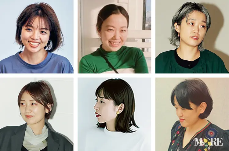 辻村真里、大平典子、石上美津江、石田綾、松村純子、高野麻子らモアスタイリスト
