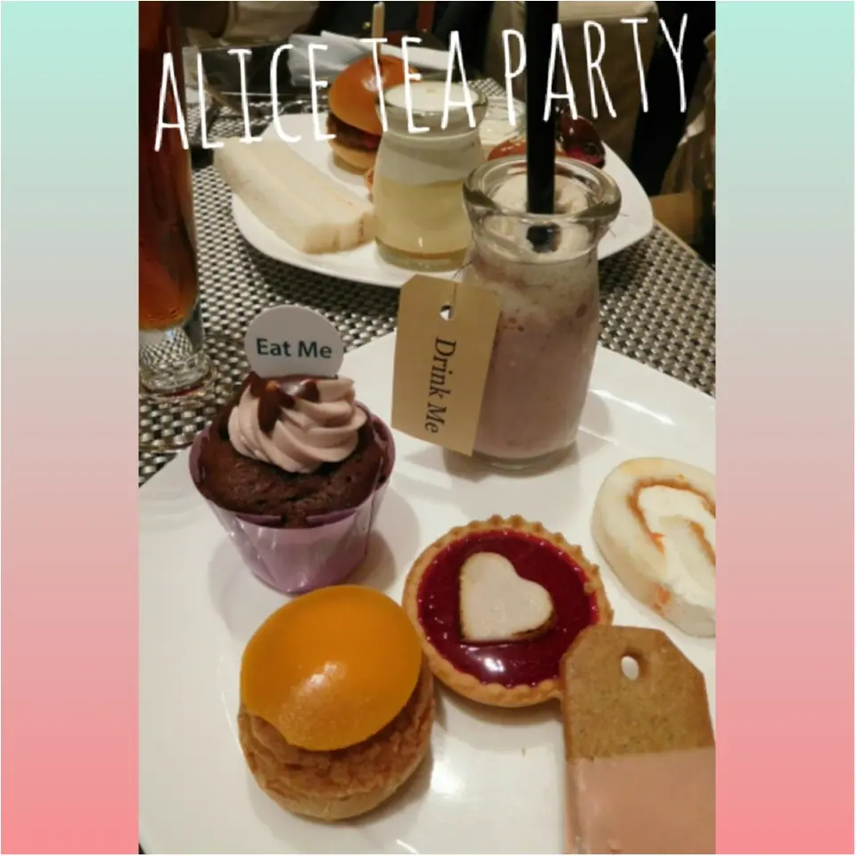 フォトジェニックすぎる!!ヒルトン東京でアリスなお茶会を♡479ぱるるん_9
