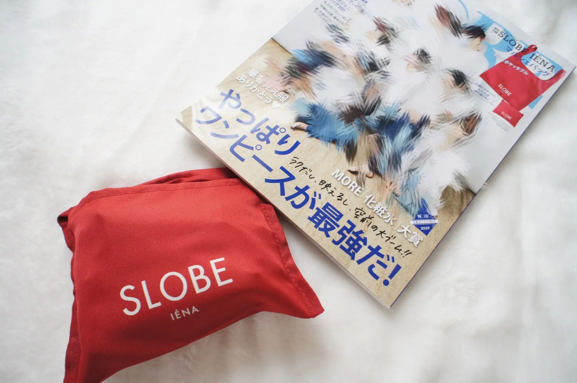《本日5/28発売❤️》SLOBE IENAのマルシェバッグ付き!【MORE 7月号】をチェック☻_3