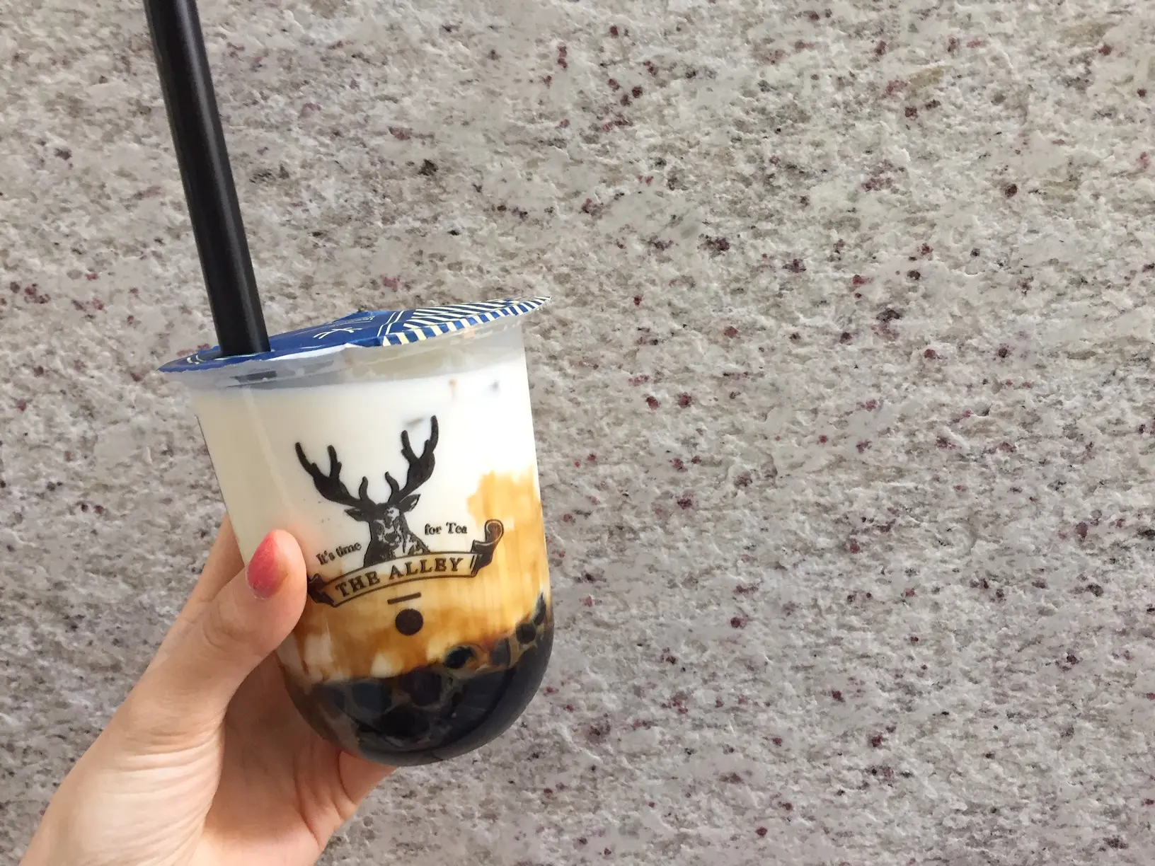 【Let's タピ活♡】THE ALLEYの黒糖タピオカラテがやっぱり美味しすぎる!_2