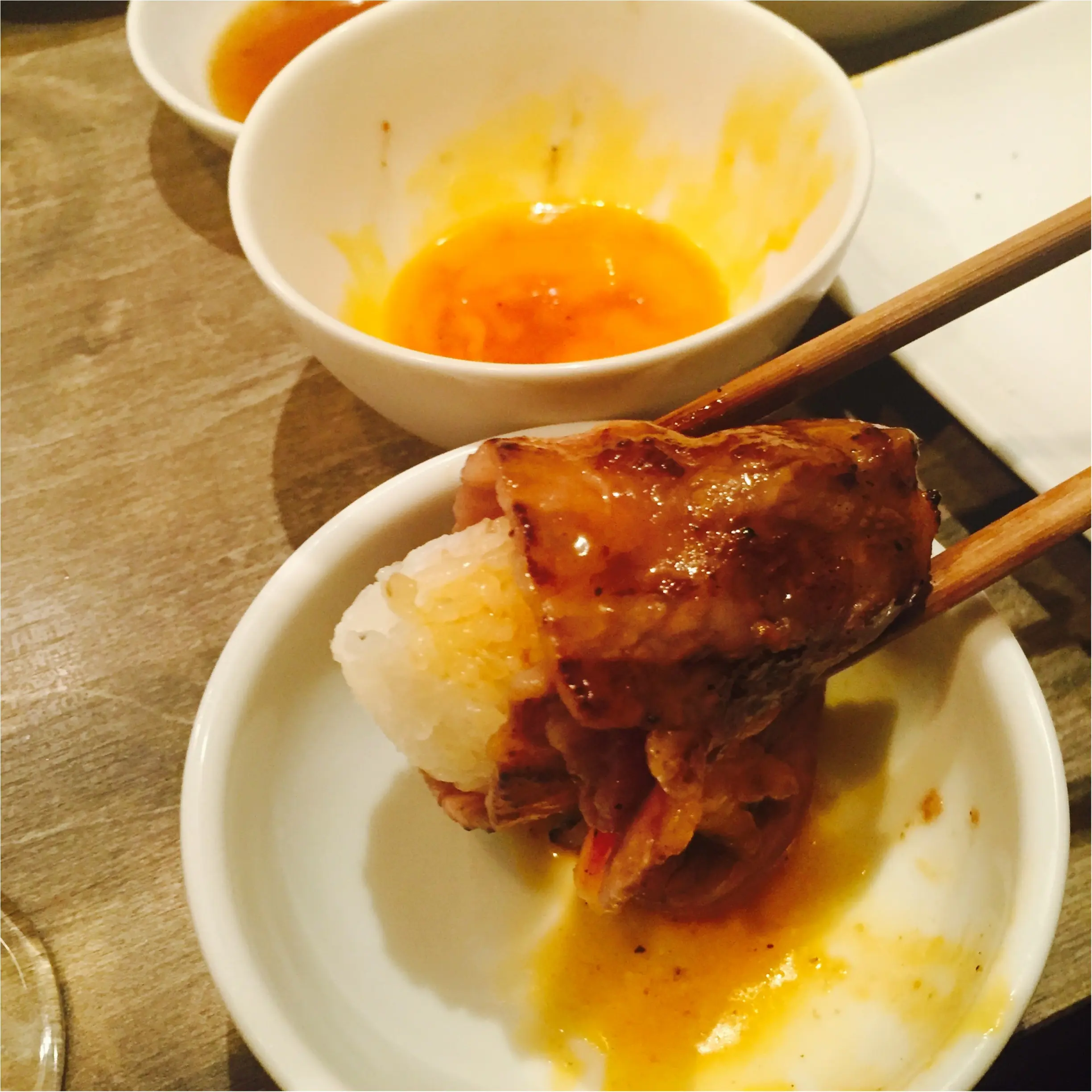 うしごろで肉巻きおにぎり!!!_5