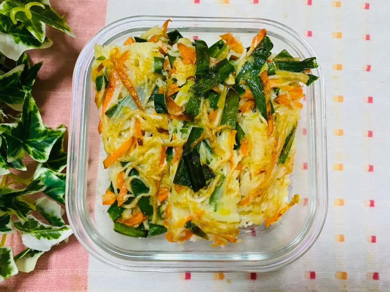 素麺チヂミ