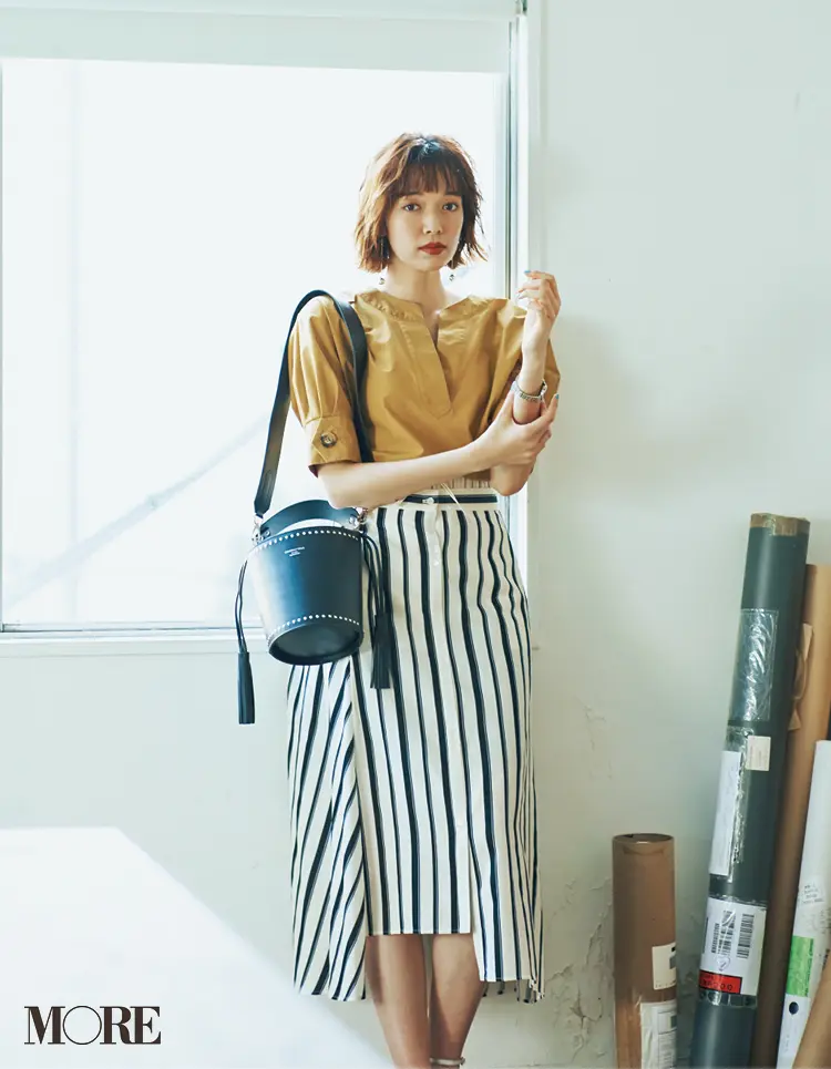 2019年春のスカートコーデ | 20代後半女子におすすめのタイト、プリーツ、ラップタイプなど! Photo Gallery_1_5