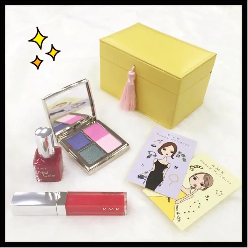 【11/1はコフレ発売ラッシュ!③】宝石箱を開けたみたい! 『RMK』のきらめくクリスマスキット_1