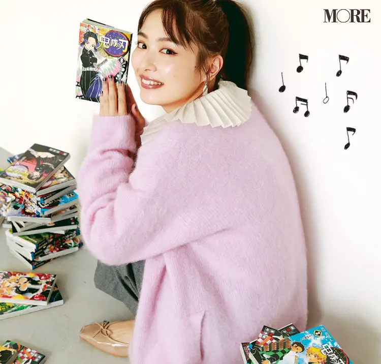 内田理央が『鬼滅の刃』愛を語る♡ 鬼滅で1番好きなキャラクターは？ だーりおが選ぶ名セリフは？ 祝映画公開♡劇場版『鬼滅の刃』 無限列車編_5