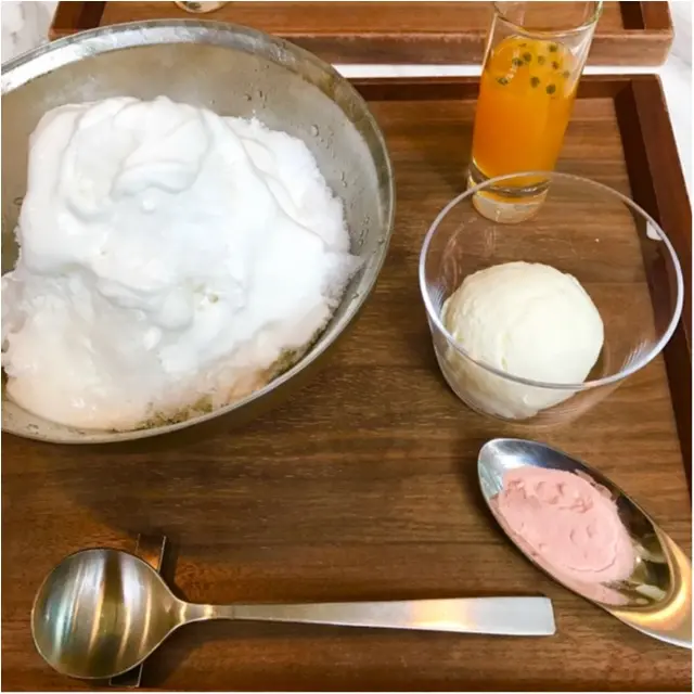 【かき氷日誌】はちみつ好きにはたまらない♡南青山で食べる、ほんのり甘いお洒落なかき氷・:*_1