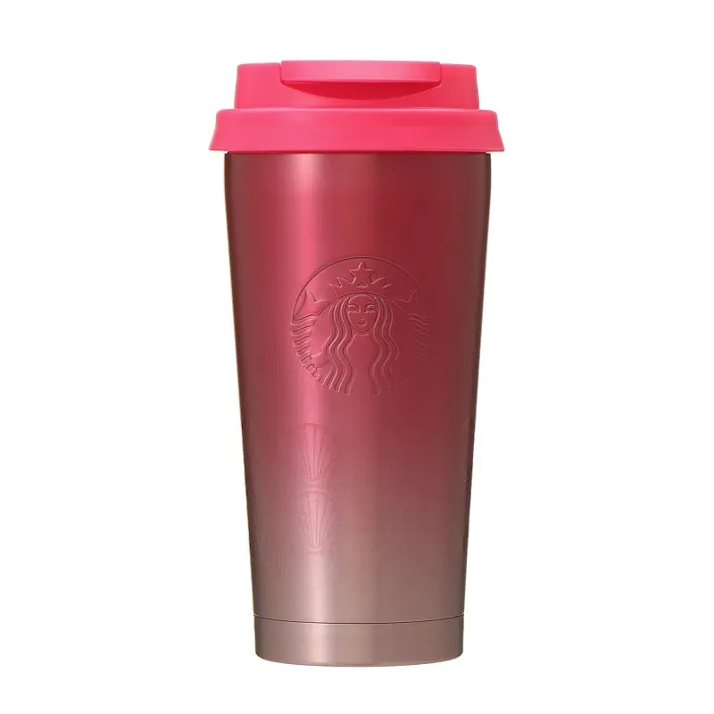 スタバ新作グッズ「ステンレスTOGOロゴタンブラー グラデーション473ml」