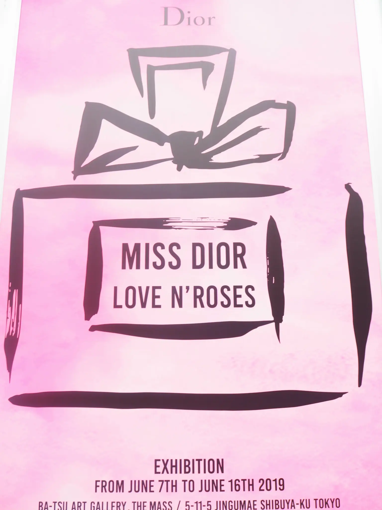 【Dior展示会】LOVE N'ROSES に行ってきました♡ 限定トートバッグもGET♡_10