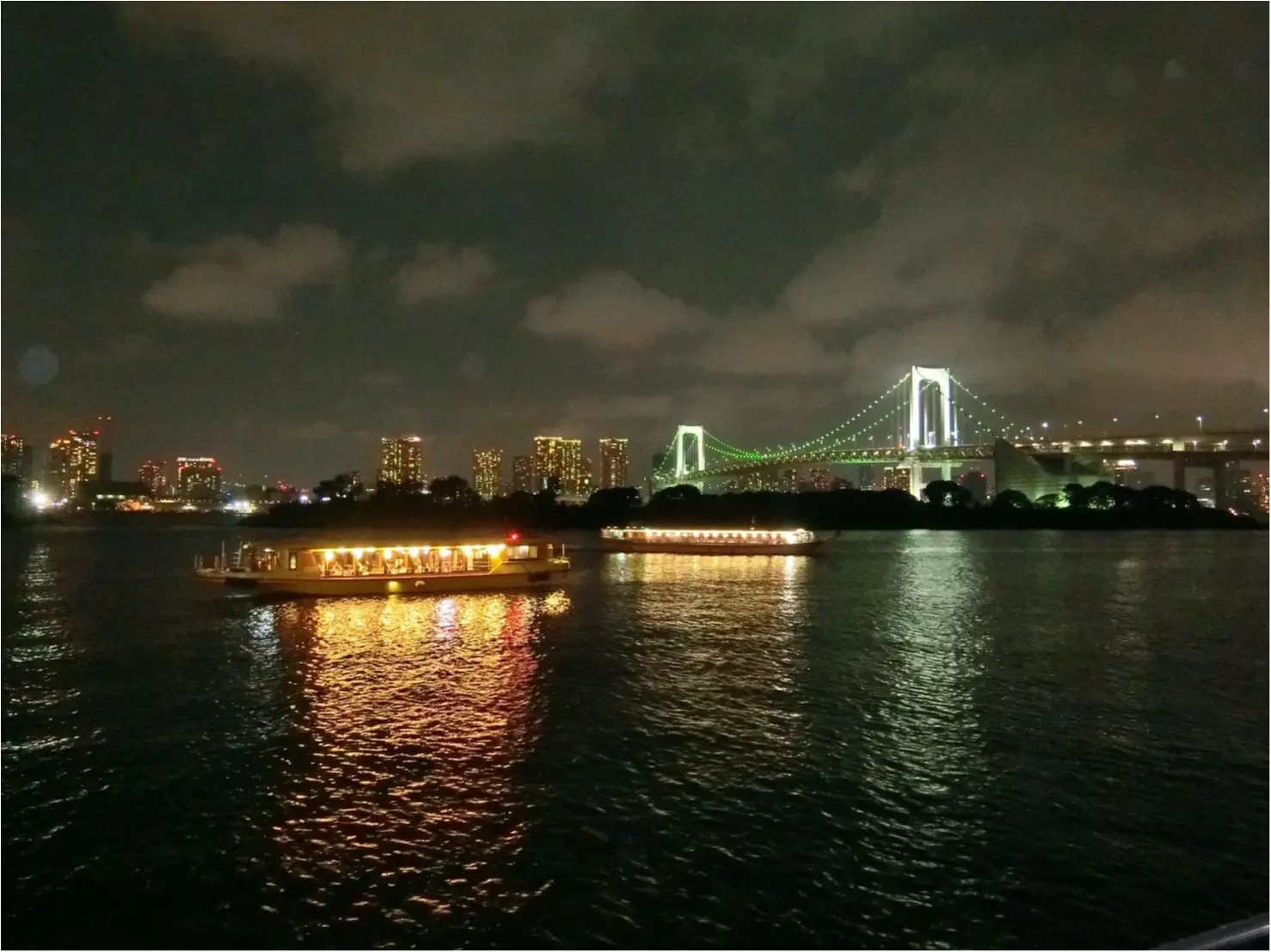 【浴衣で屋形船】お台場の夜景と海を眺めながら♡もんじゃ食べ放題!_12