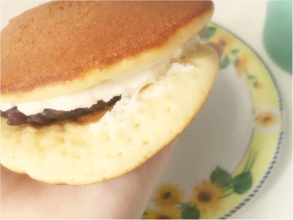 あんこ好き必見!セブンイレブンで見つけた【たっぷりあんこ&クリーム生どら】♡*_3
