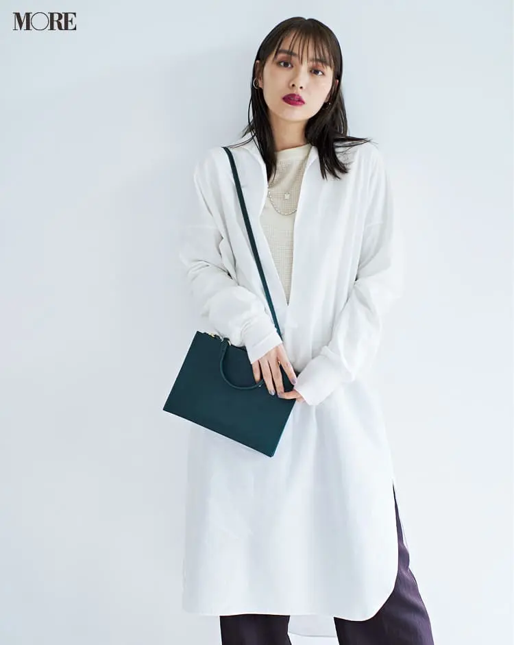 シャツワンピースの着こなし術【2020春】- 今年イチオシの色・形は? とびきり今っぽくておしゃれな最新ファッションまとめ_23