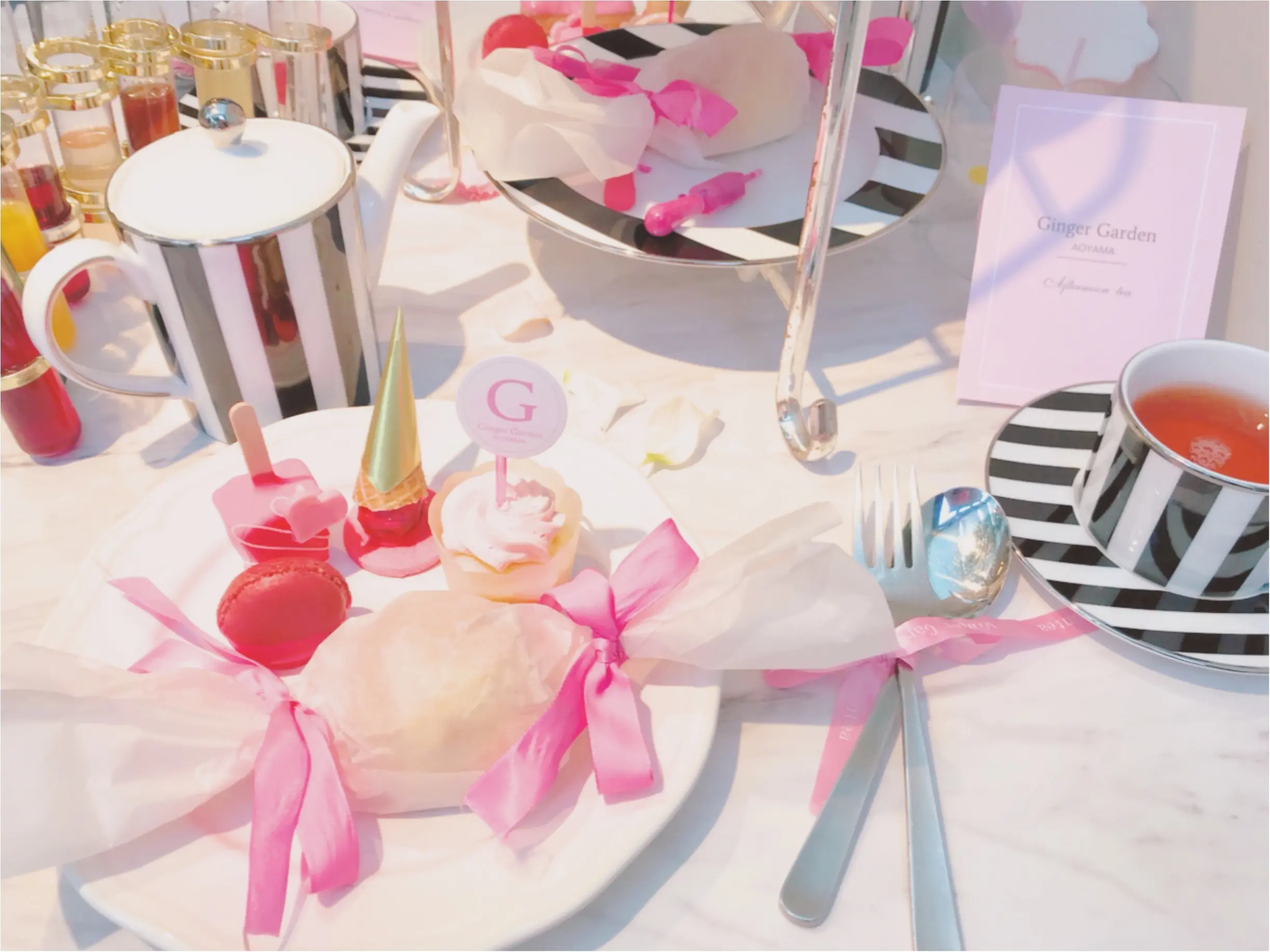 Ginger Garden AOYAMA の可愛すぎる!アフタヌーンティー♡_7