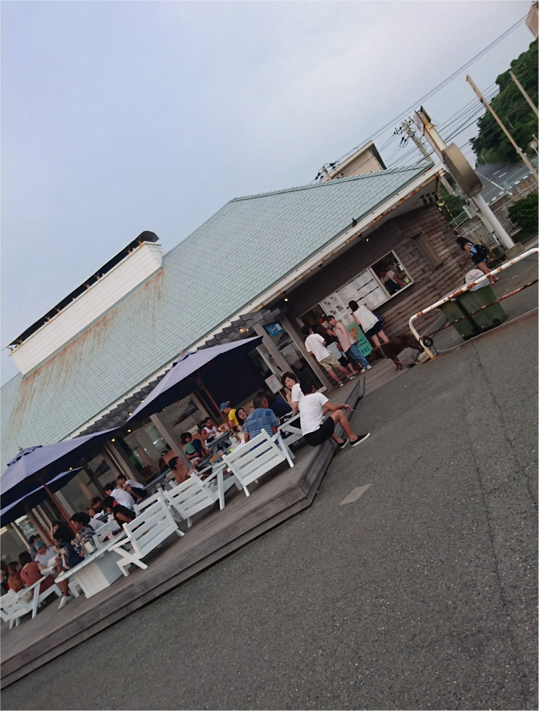 夏にぴったりの海カフェ⊂((・x・))⊃_3