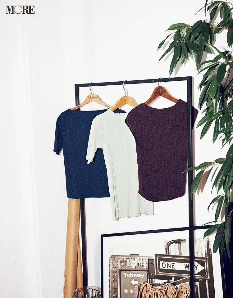 リブTシャツがお仕事服に最適って知ってた? 真夏を乗り切る「洗える・安い・きちんと」Tシャツ_7