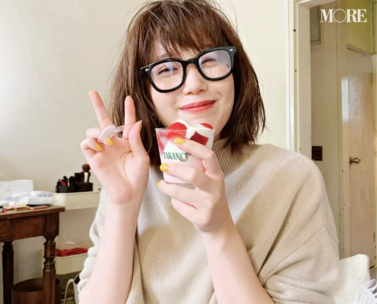本田翼を、ご機嫌スマイルにさせるスイーツとは?【モデルのオフショット】_1