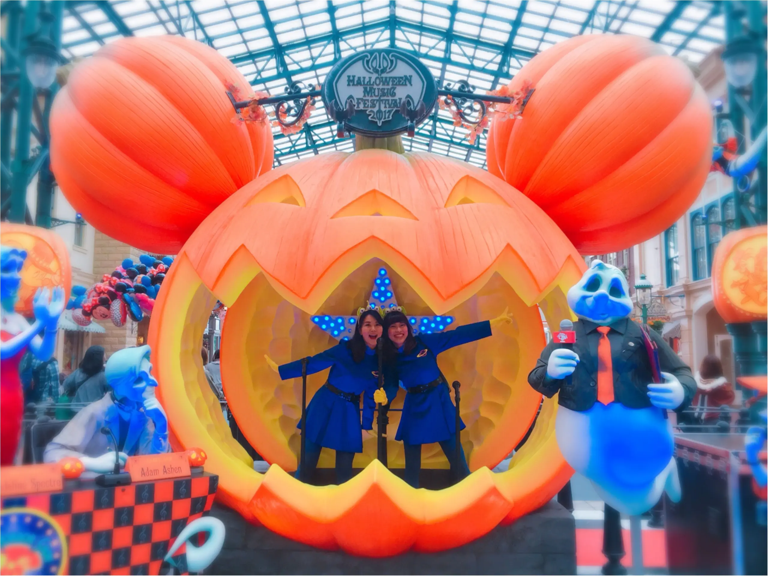 ▷【Disney Halloween2018】綺麗な宇宙のお姉さんになりきってみた☆_5