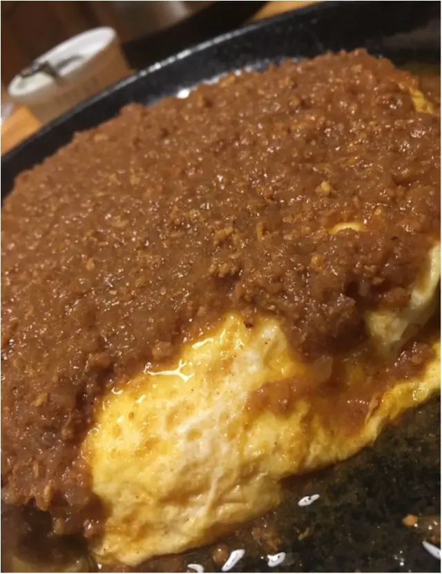 【調布】火曜サプライズに登場!たまごがとろろんっ♡スパイスがよく効いた本格的なキーマオムカレー♡_7