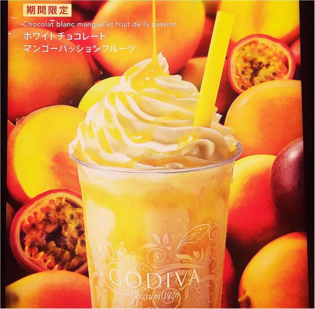 もう飲んだ?♡GODIVAの新作ショコリキサーで南国気分を先取り☻_1