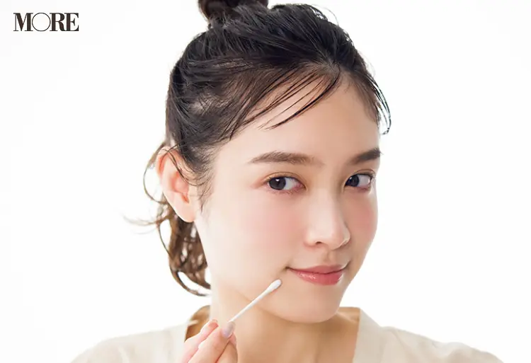 綿棒を使ったニキビケア方法