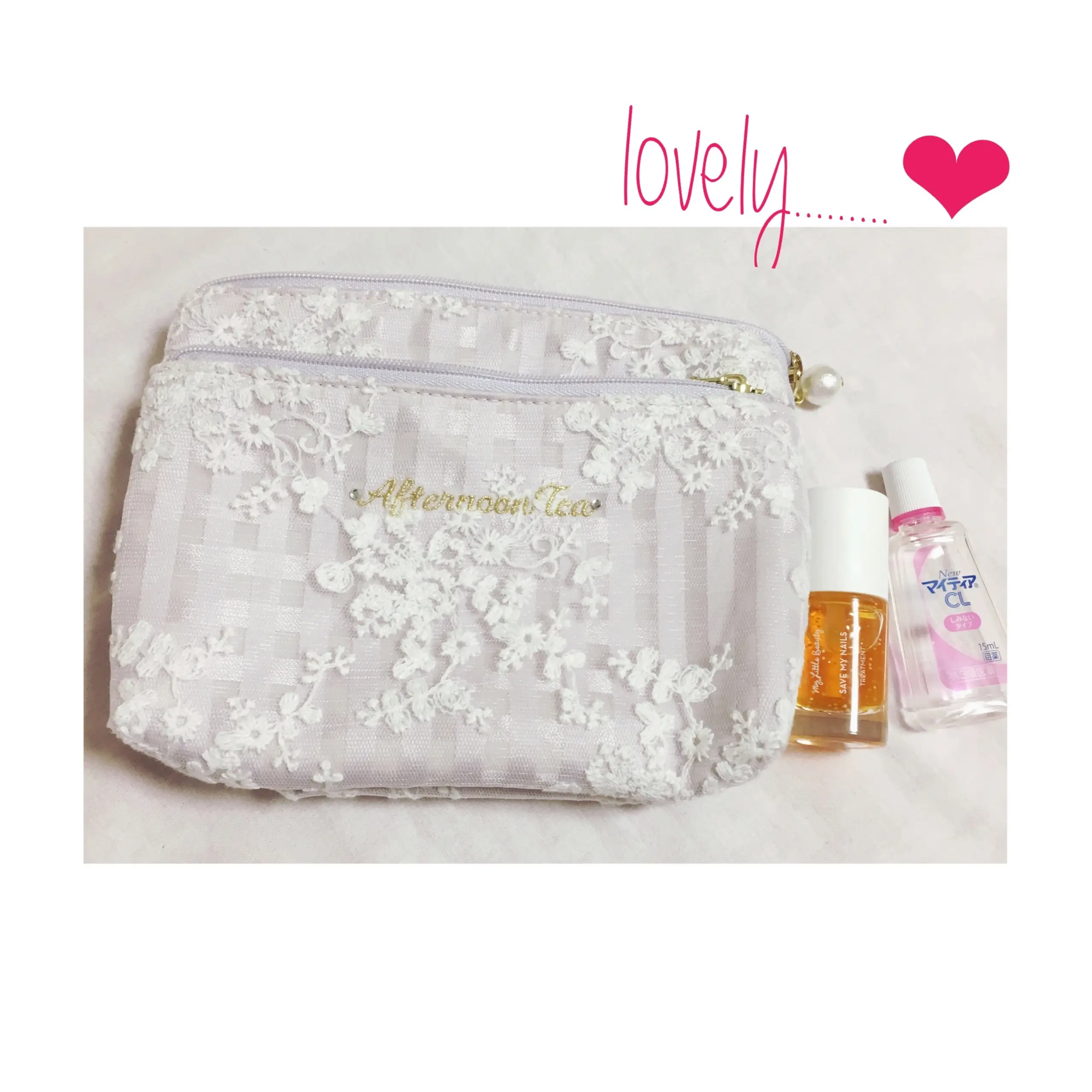 《ギフトにもおすすめ♡》【Afternoon Tea】使いやすくてコンパクト!私の最愛ポーチはコレ❤️_5