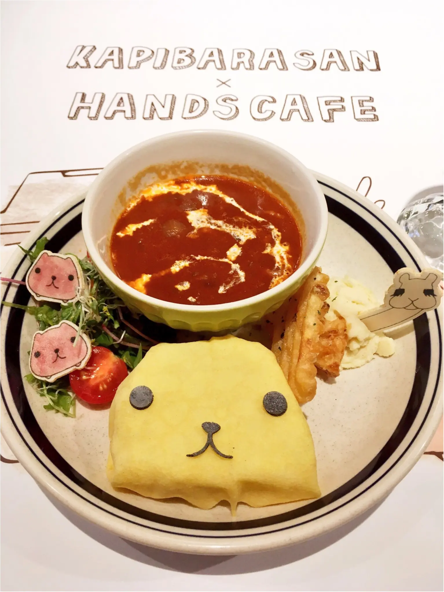 『KAPIBARASAN×HANDS CAFE』@東急表参道原宿店♡りぃイチオシメニューのご紹介(∗•ω•∗)♡_4