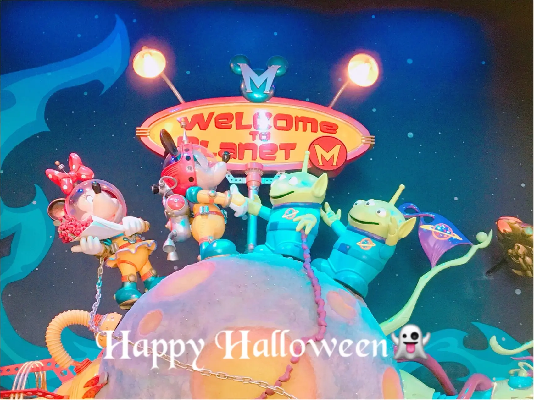 Disney Halloween18 綺麗な宇宙のお姉さんになりきってみた Moreインフルエンサーズブログ Daily More