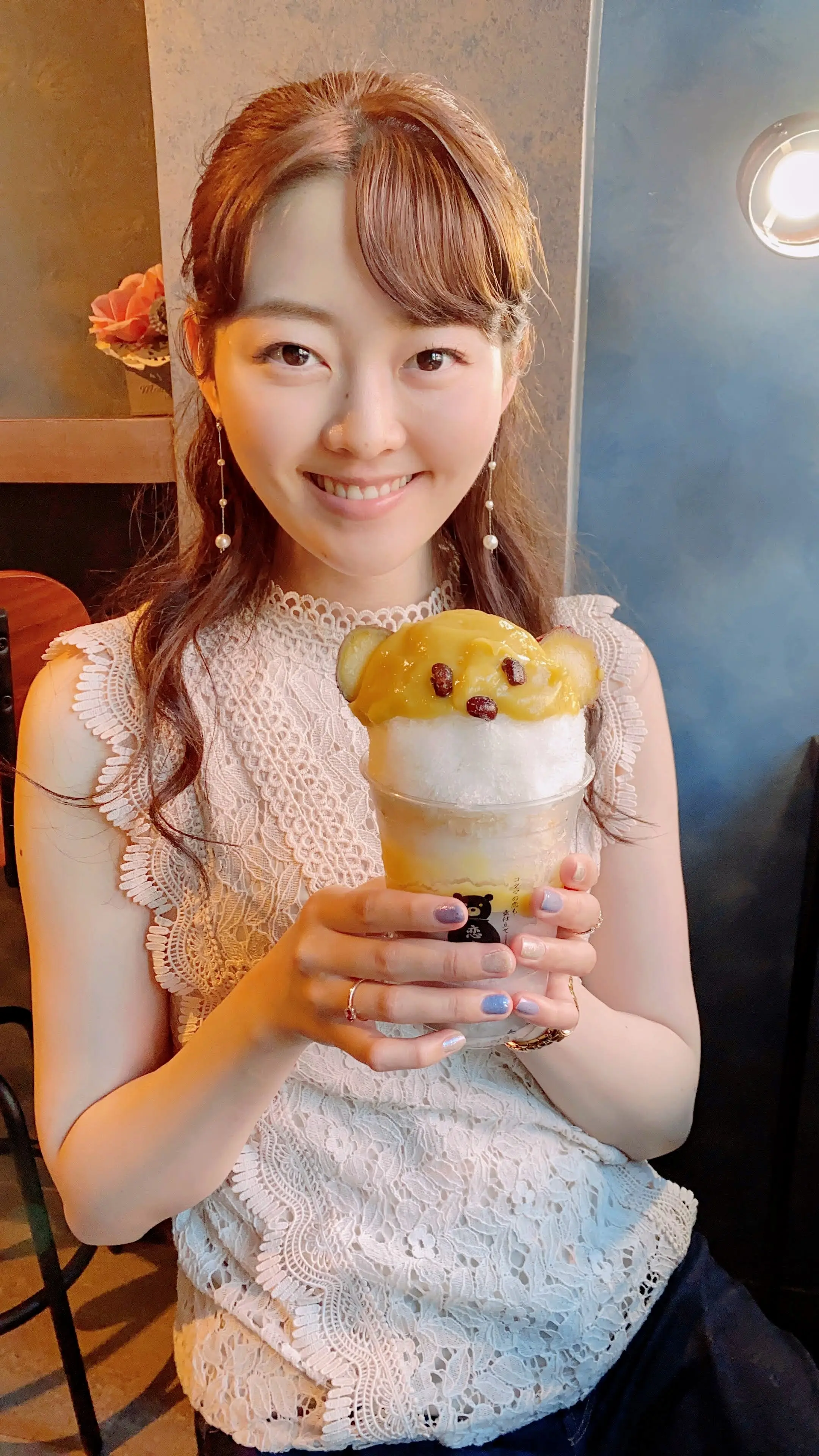 【こぐまのかき氷】かわいすぎるフォルムに釘付け!くまさん好き必見の焼き芋かき氷_3