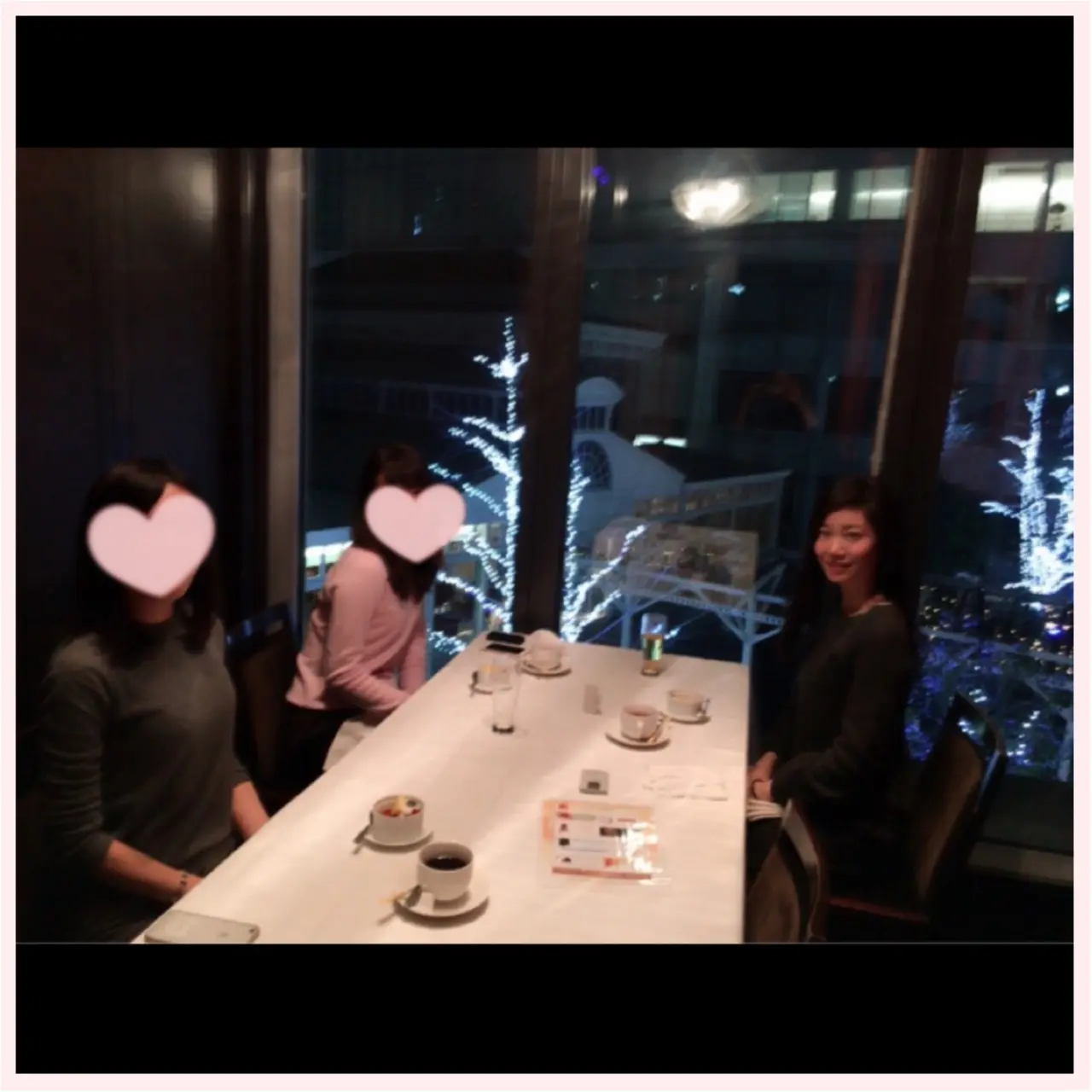 忘年会♡♡♡汐留でイルミネーションを見ながらディナーしたよ♪♪_3