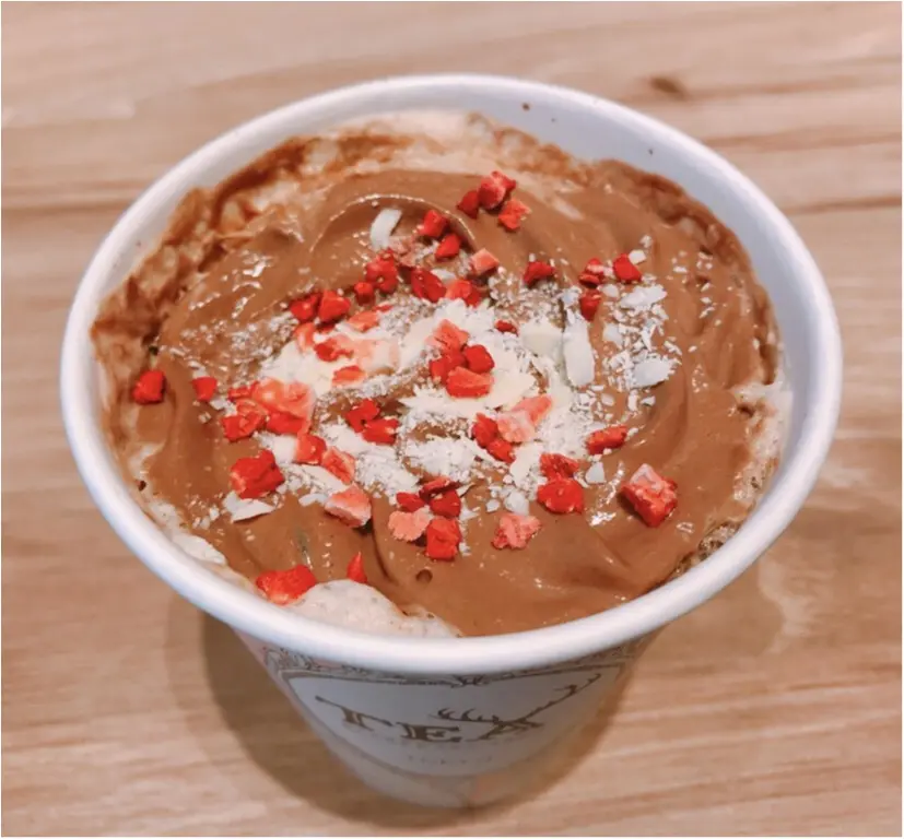 【ALFRED TEA ROOM】のバレンタインドリンク《ウィンターギフトティー》が可愛すぎる♡♡チョコっと大人なミルクティーが美味❤︎_5