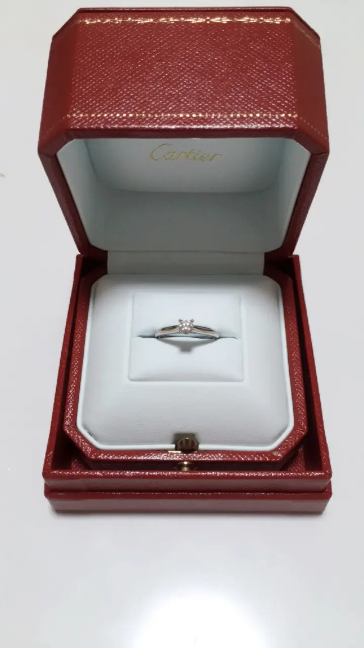 《Cartier カルティエ》エンゲージリングとマリッジリング♡_4