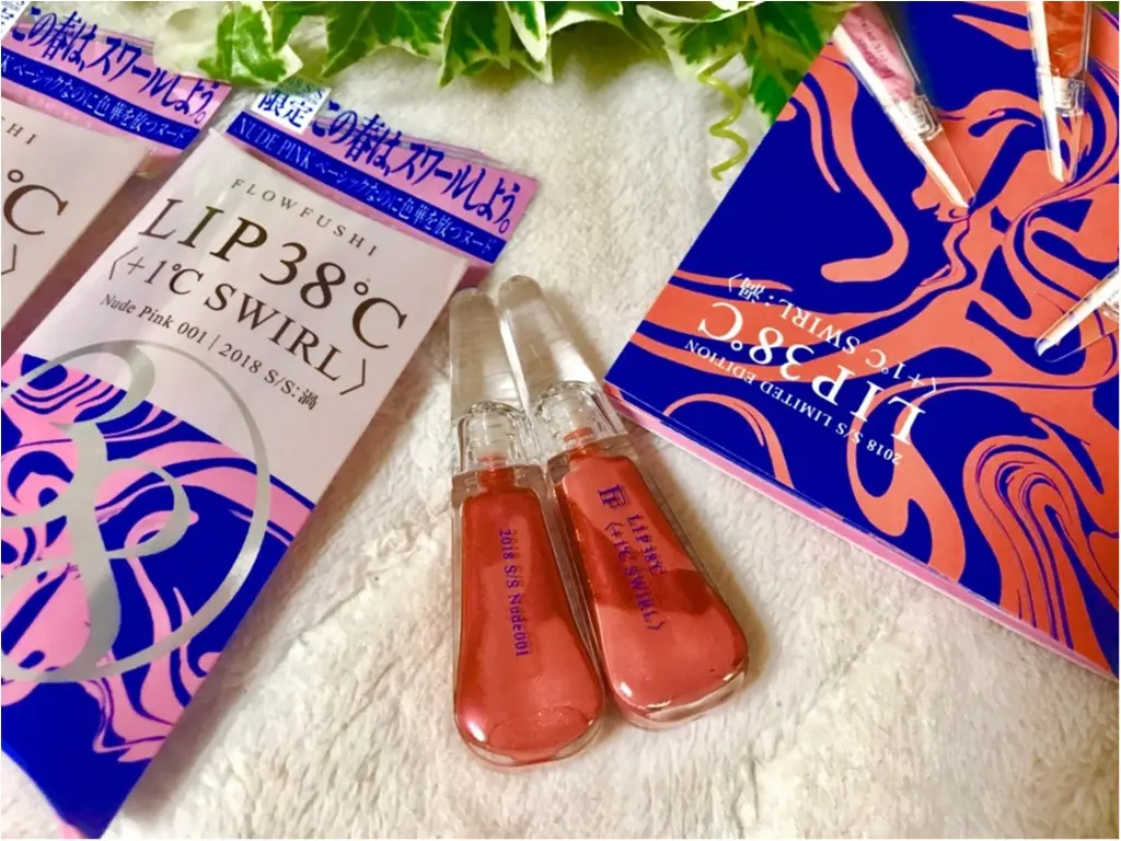 【FLOWFUSHI(フローフシ)】この春は、SWIRLしよう!《LIP38℃》から新カラー登場♡♡なんと表参道のポップアップストアにて豪華なシークレットイベントも♪♪_1