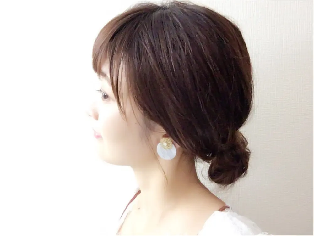 時間がない朝こそ!《ゆるっと可愛い1分ヘアアレンジ》で暑さを乗り切るっ❤️_1