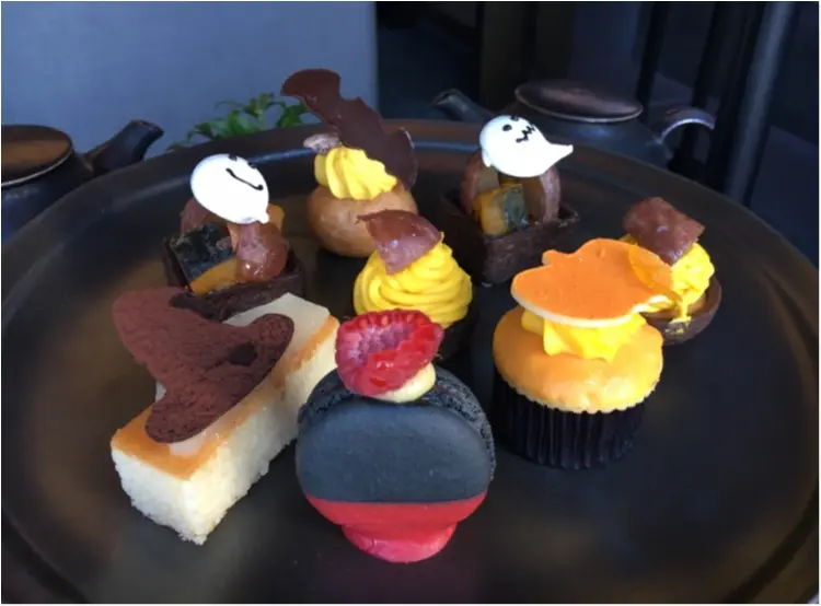 【ハロウィン】アマン東京の定番!ブラックアフタヌーンティーもハロウィン仕様に♡_5