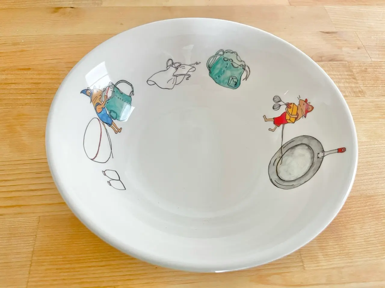 【展覧会】朝ごはんを楽しくする「ぐりとぐら しあわせの本展」限定の食器たち_4