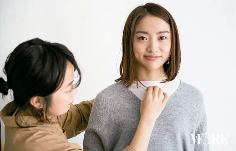 【読者変身】無難、甘すぎ、いつも同じ……きれい色スカートのお悩み、スタイリスト高野さんが解決します☆ 記事Photo Gallery_1_19