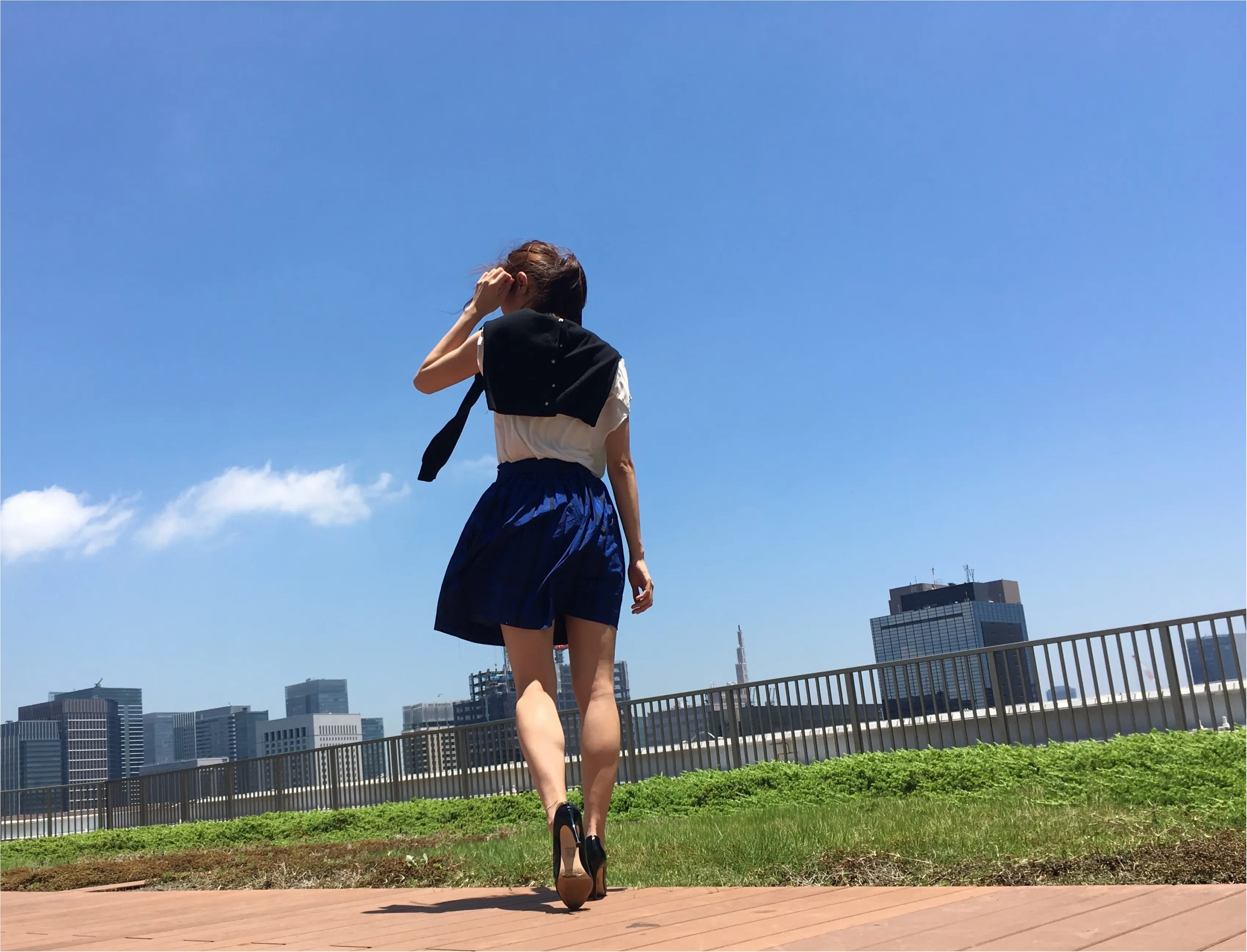 ▶▶≪RELAXX≫でヘアメンテと〈vis〉の白のトップスコーデ【はるな】_7