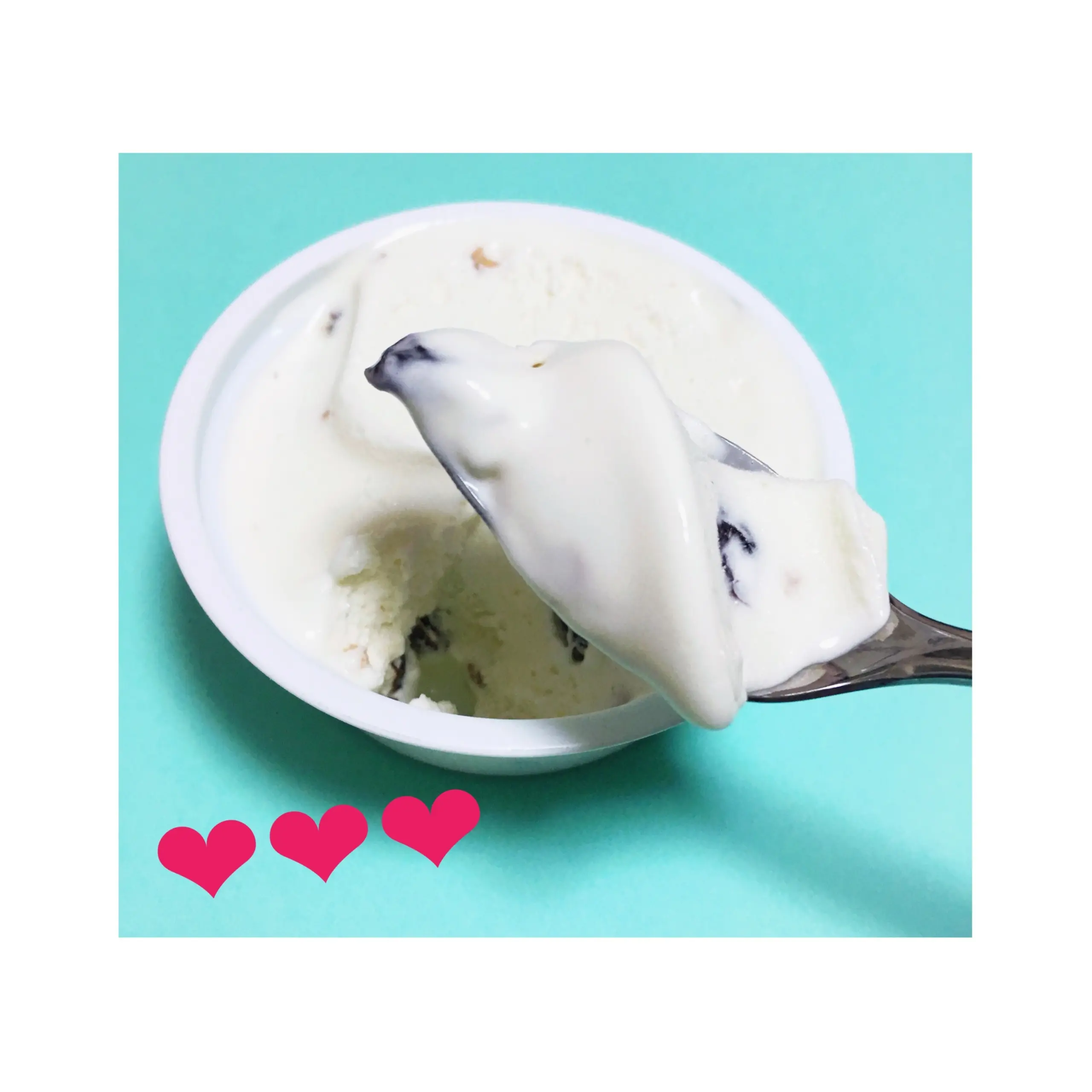 《11/28発売!LAWSON Uchi Cafe Sweets × kiriがコラボ★》【コンビニアイス】Cassata-ドライフルーツとナッツとチーズのアイス-がおいしい❤️_3
