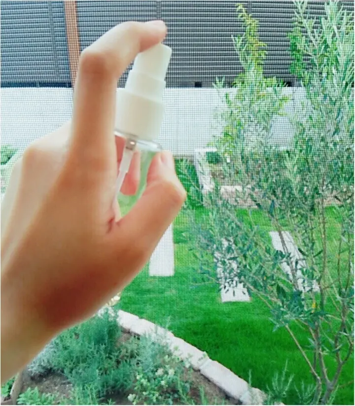 とっても簡単に作れます!子ども、ペットにも安心!!【天然ハーブ100%の虫除けスプレー】(443 まゆ_2