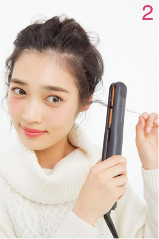 【RUMIさん直伝!週末モテ♡ヘアアレンジ】大人な甘えおだんご_5