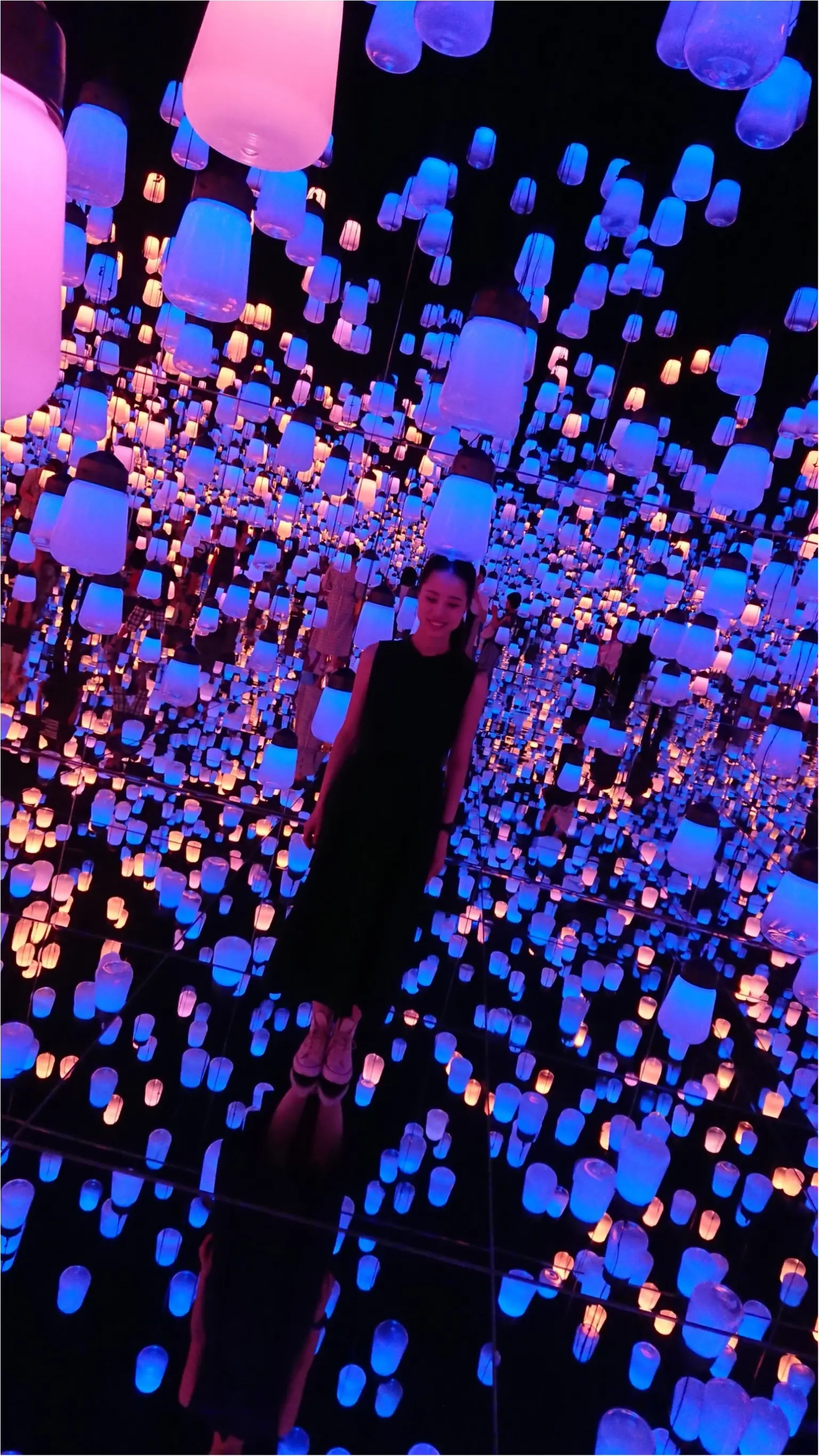 大人気!話題のお台場【teamLab★Borderless】へやっと行けました♡_1