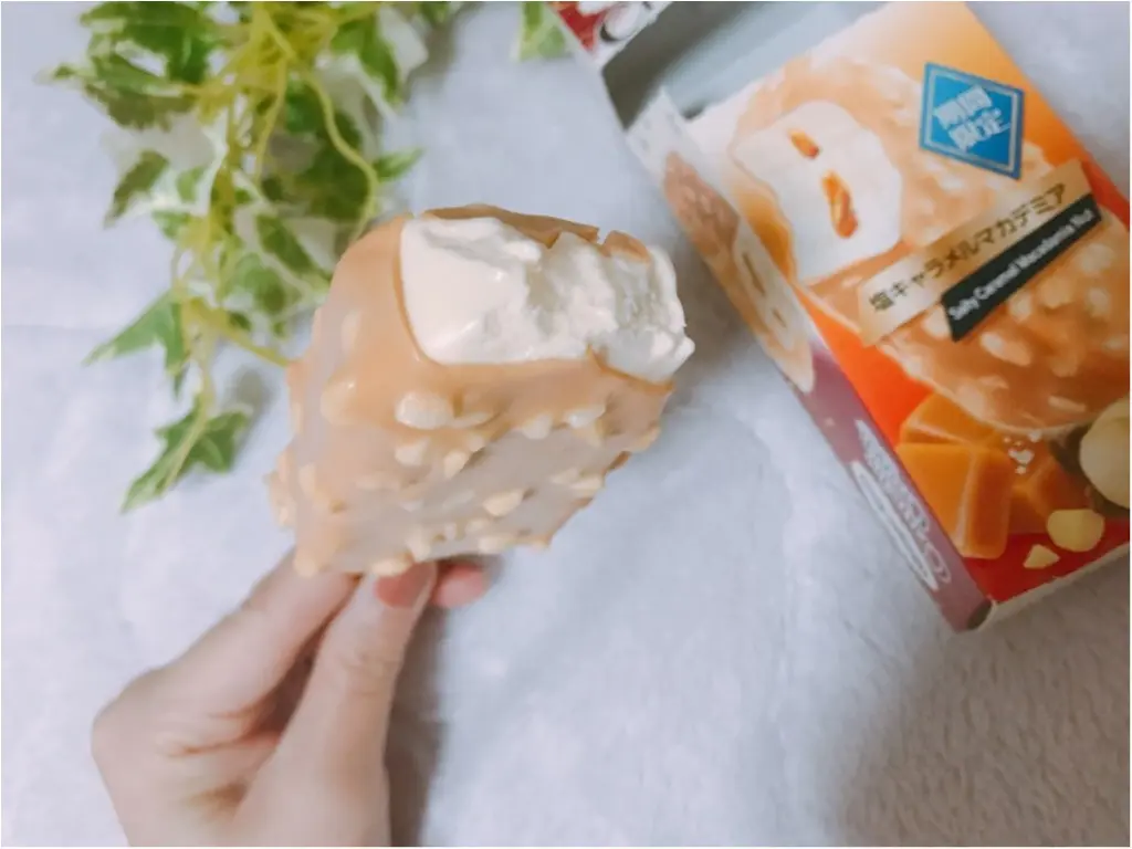 【コンビニ新作アイス❤︎】自分へのご褒美スイーツに♡♡《ハーゲンダッツ》から新フレーバー“塩キャラメルマカデミア”が新発売★_3