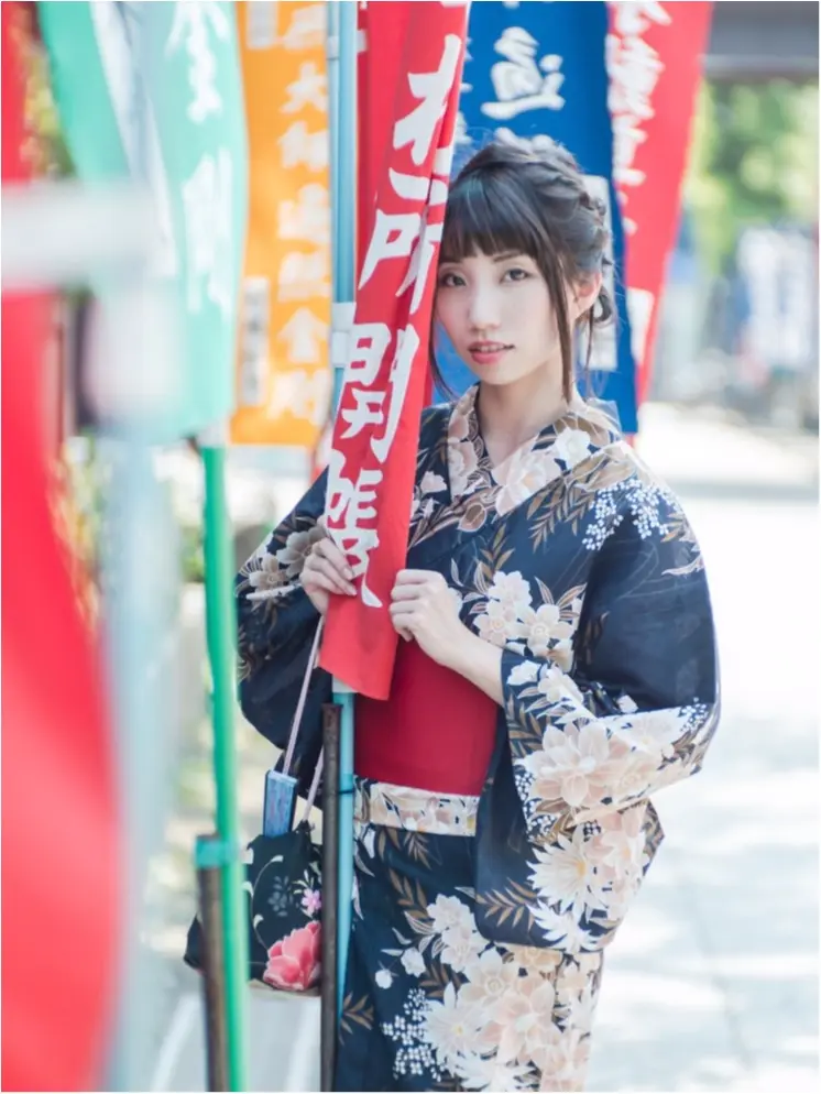 今年初浴衣♪ 飽きがこなくて嬉しい!! 《*お手頃レンタル*》はこちらのお店で☆_4